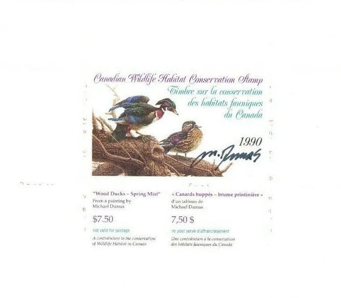 1990 Canards huppés de Michael Dumas