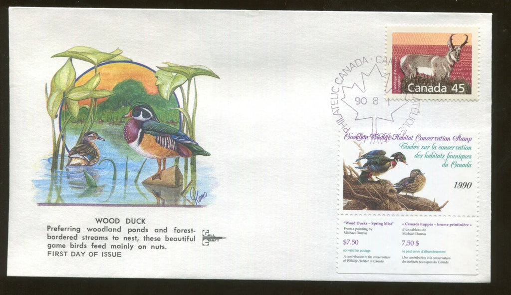 1990 Canards huppés de Michael Dumas