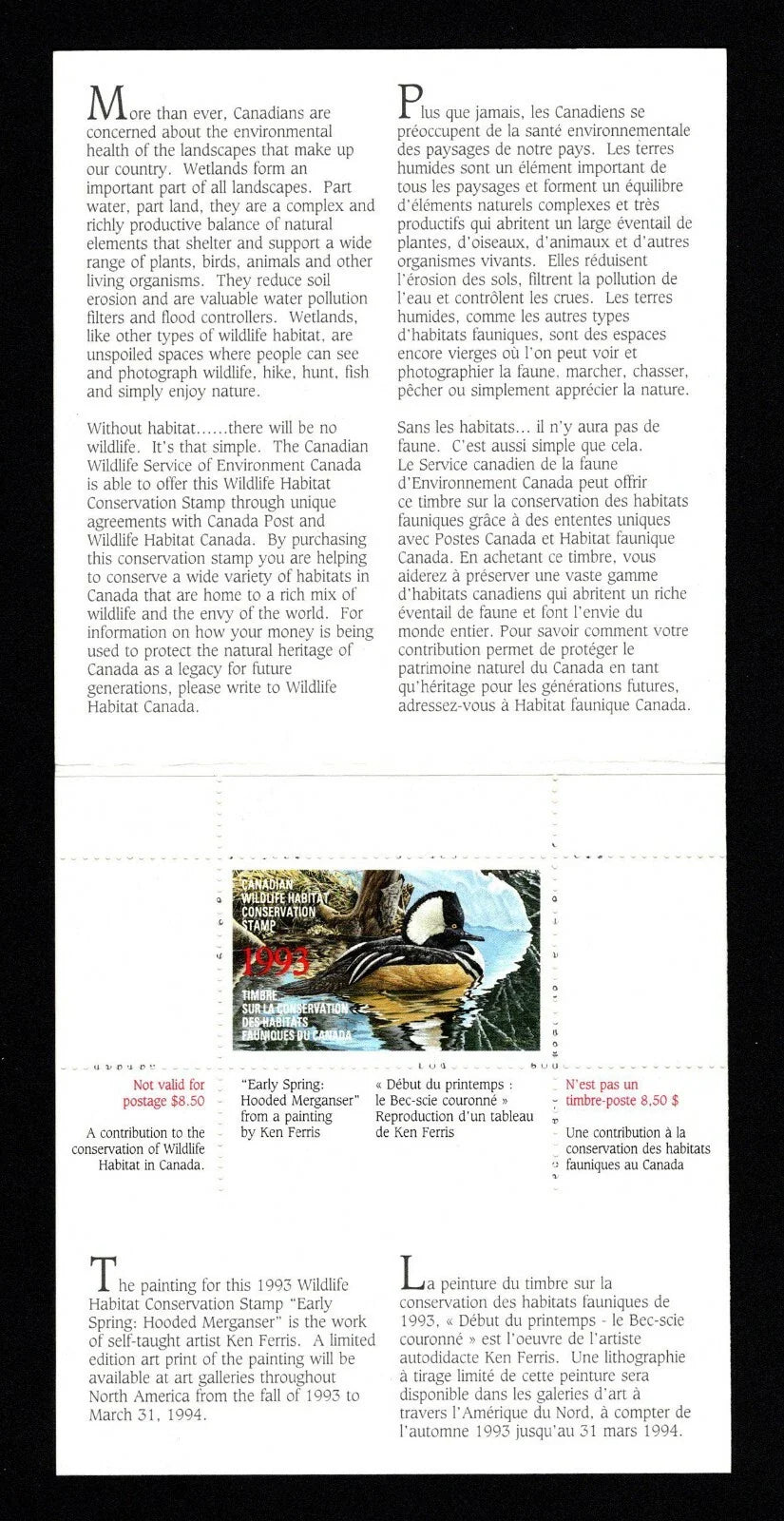 1993 Bec-scie couronné de Ken Ferris