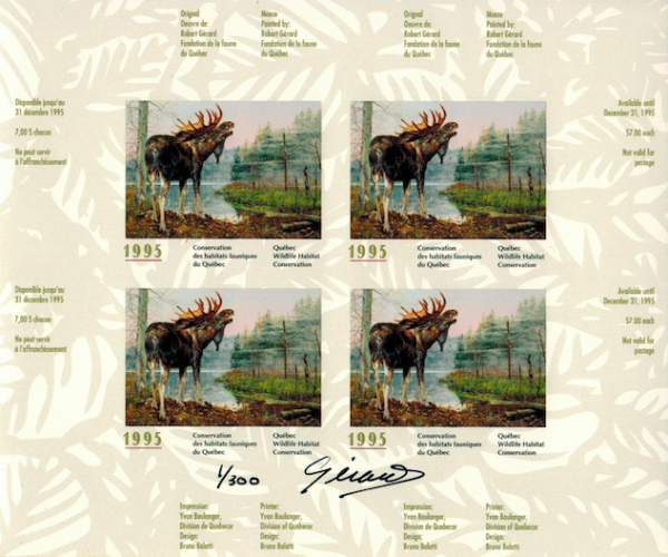 1995 Orignal de Robert Gérard