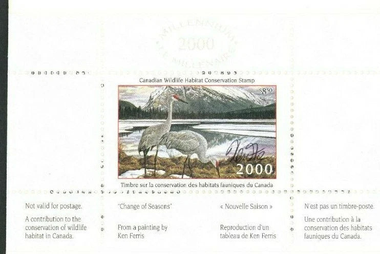 2000 Grues du Canada de Ken Ferris