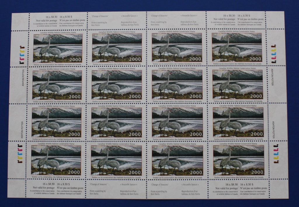 2000 Grues du Canada de Ken Ferris