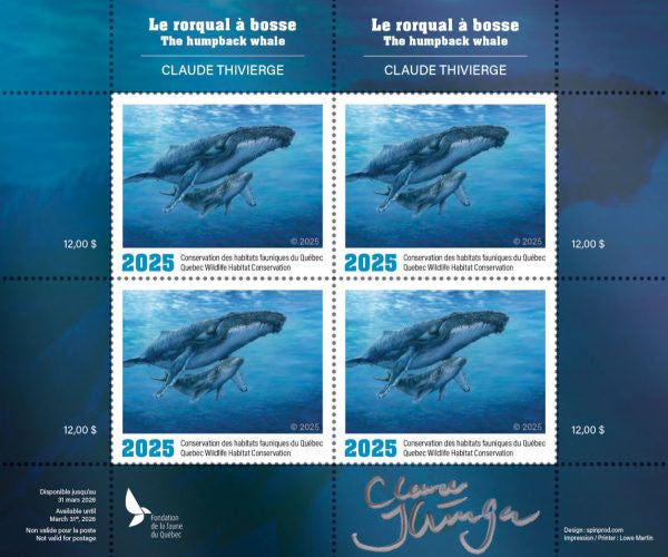 2025 The humpback whale – Claude Thivierge