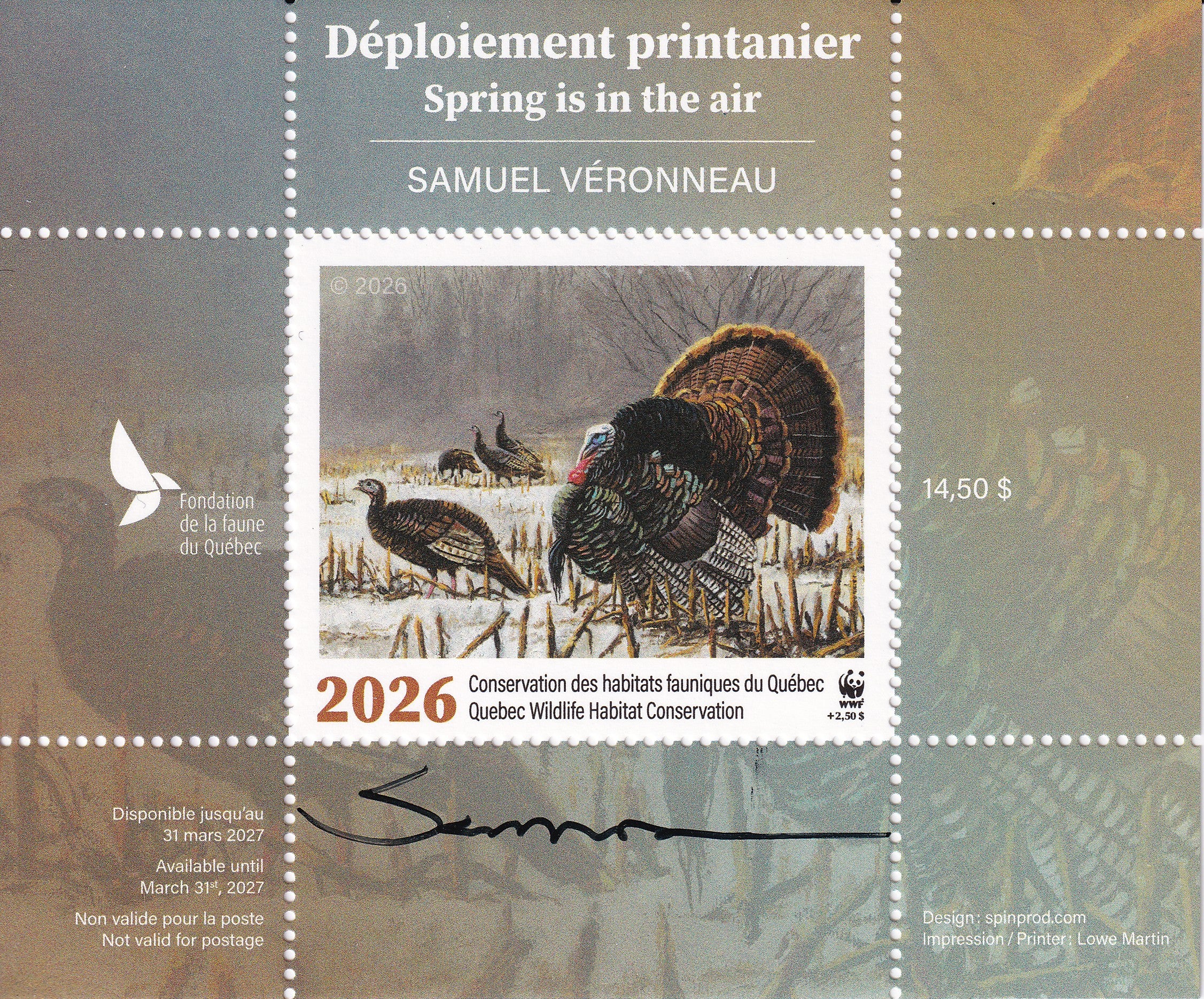 2026 Déploiement printanier Samuel Véronneau