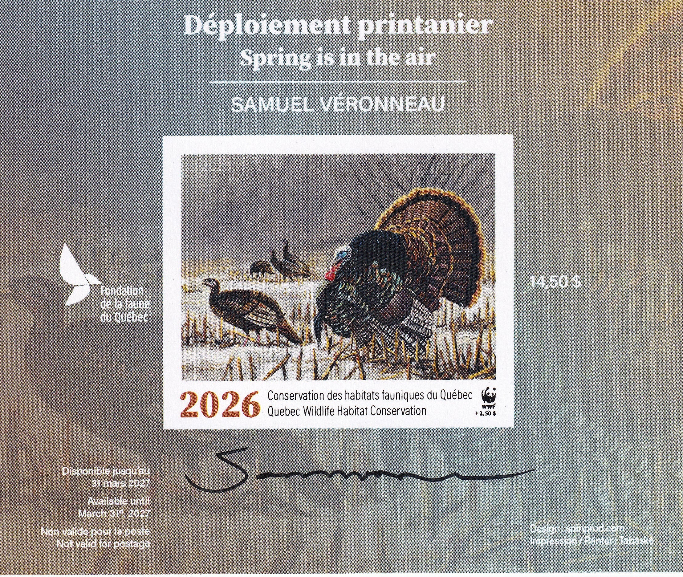 2026 Déploiement printanier Samuel Véronneau