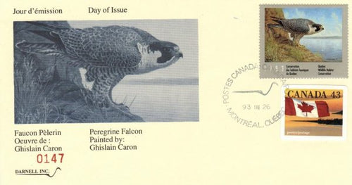 1993 Peregrine Falcon by Ghislain Caron