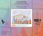 2020 Junior Stamp – The speckled trout, the canary of our rivers by Rose Boisjoli-Wales
