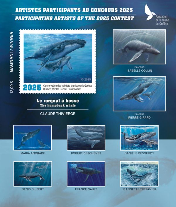COLLECTION COMPÈTE de Feuillets Souvenirs Artistes Participants FFQ  2019-2026 (8)