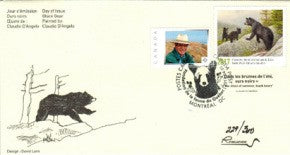 2017 In the mists of summer, black bears by Claudio D’Angelo