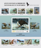 COLLECTION COMPÈTE de Feuillets Souvenirs Artistes Participants FFQ  2019-2026 (8)