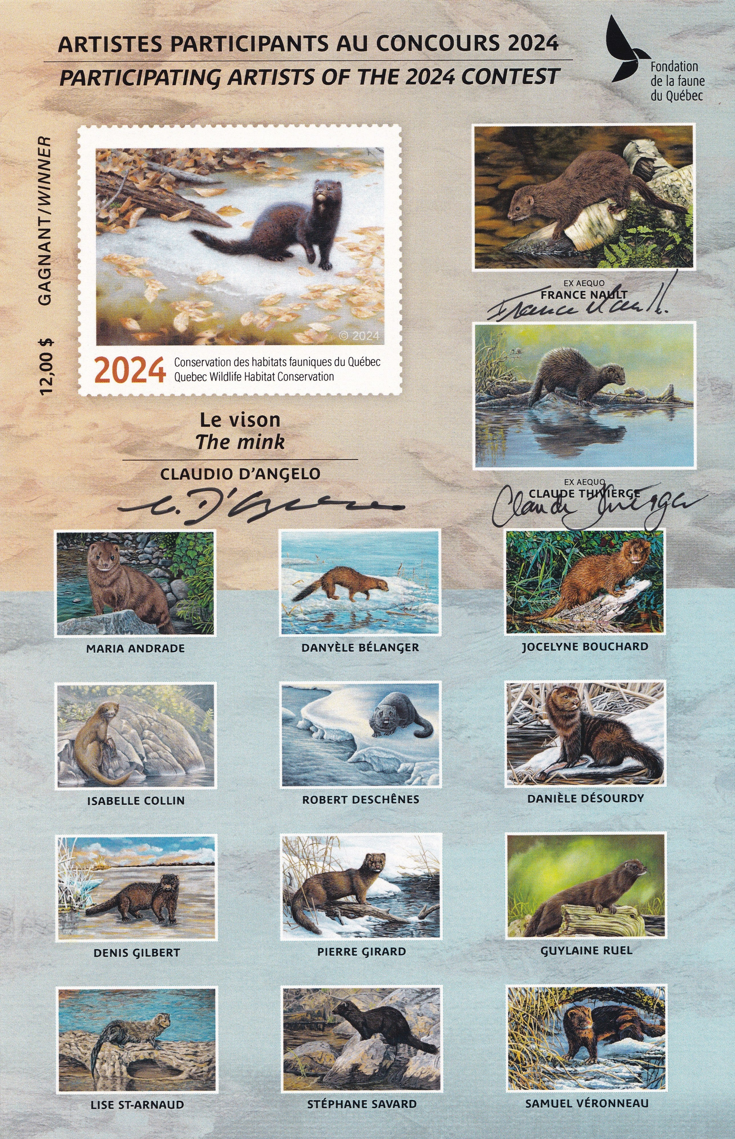 2024 The mink – Claude D’Angelo