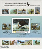 COLLECTION COMPÈTE de Feuillets Souvenirs Artistes Participants FFQ  2019-2026 (8)