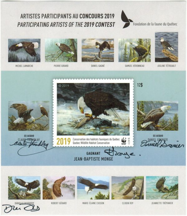 COLLECTION COMPÈTE de Feuillets Souvenirs Artistes Participants FFQ  2019-2026 (8)