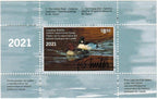 2021 « On Golden Pond – Common Goldeneye » from the painting by Ric Sluiter