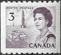 3¢  Moissonneuse-Batteuse et Puits de pétrole des Prairies